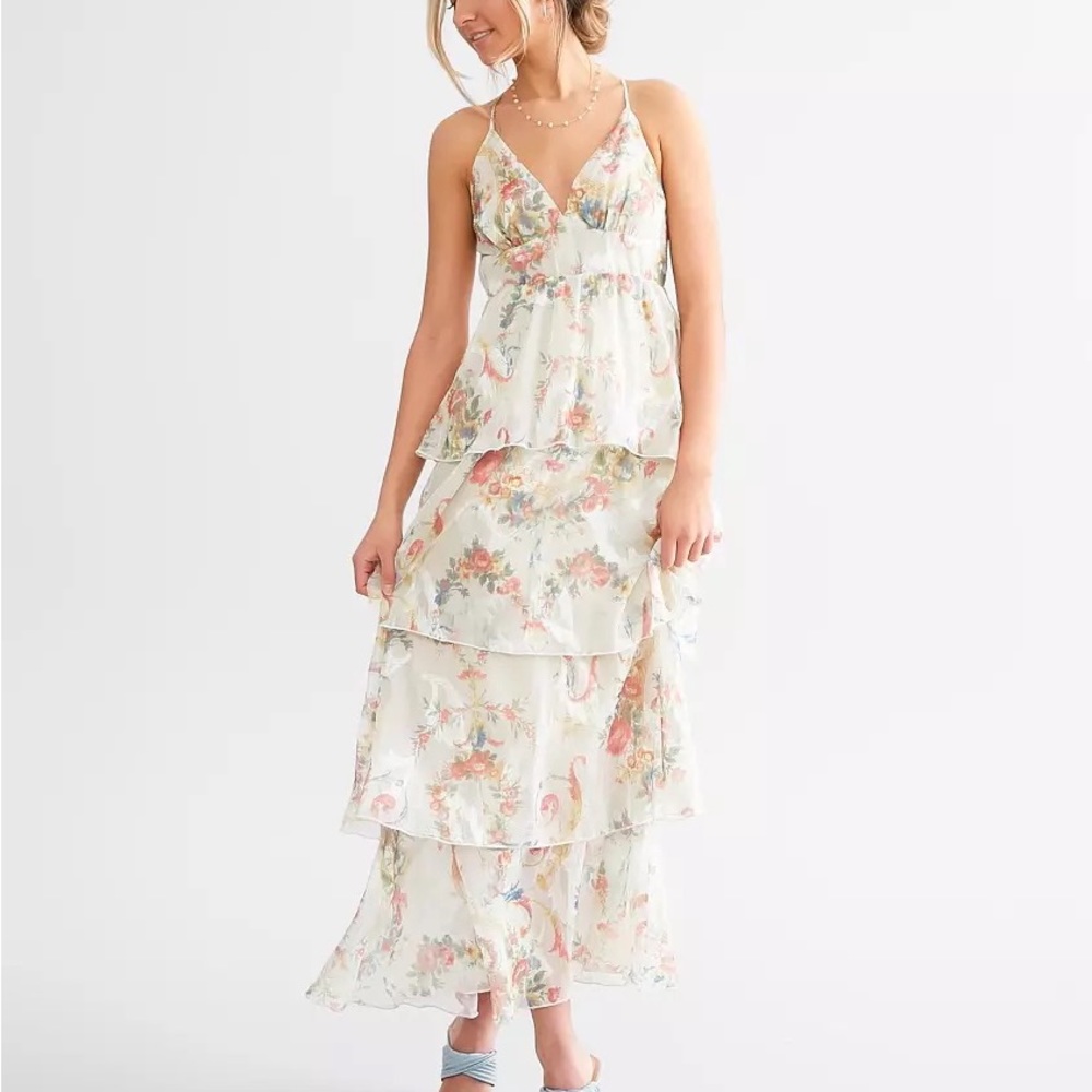 Fanco Floral midi dress ❤️